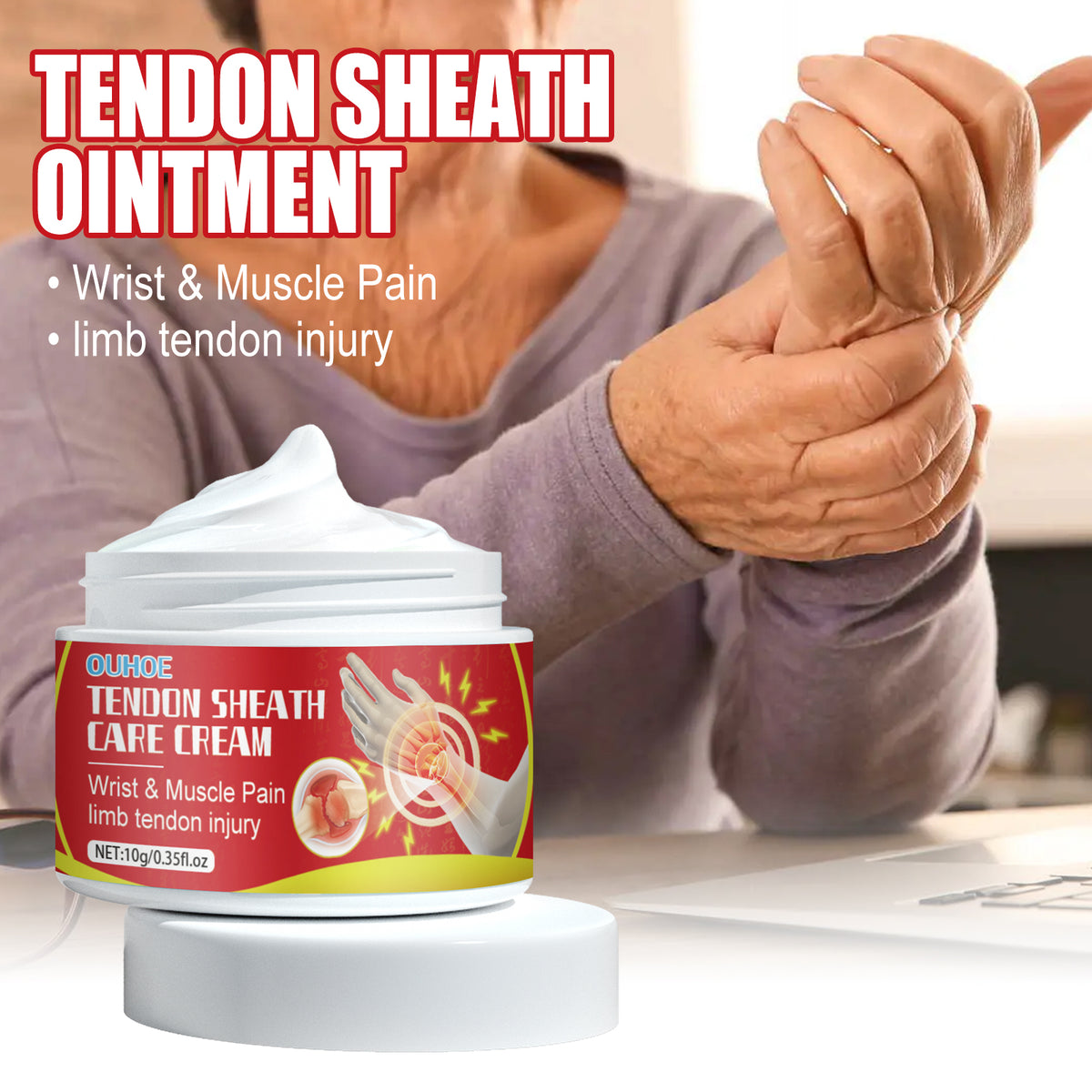 Tendon Sheath Repair Cream, Neck Muscles And Waist Discomfort Joint Soreness And Activating Collaterals Massage Cream