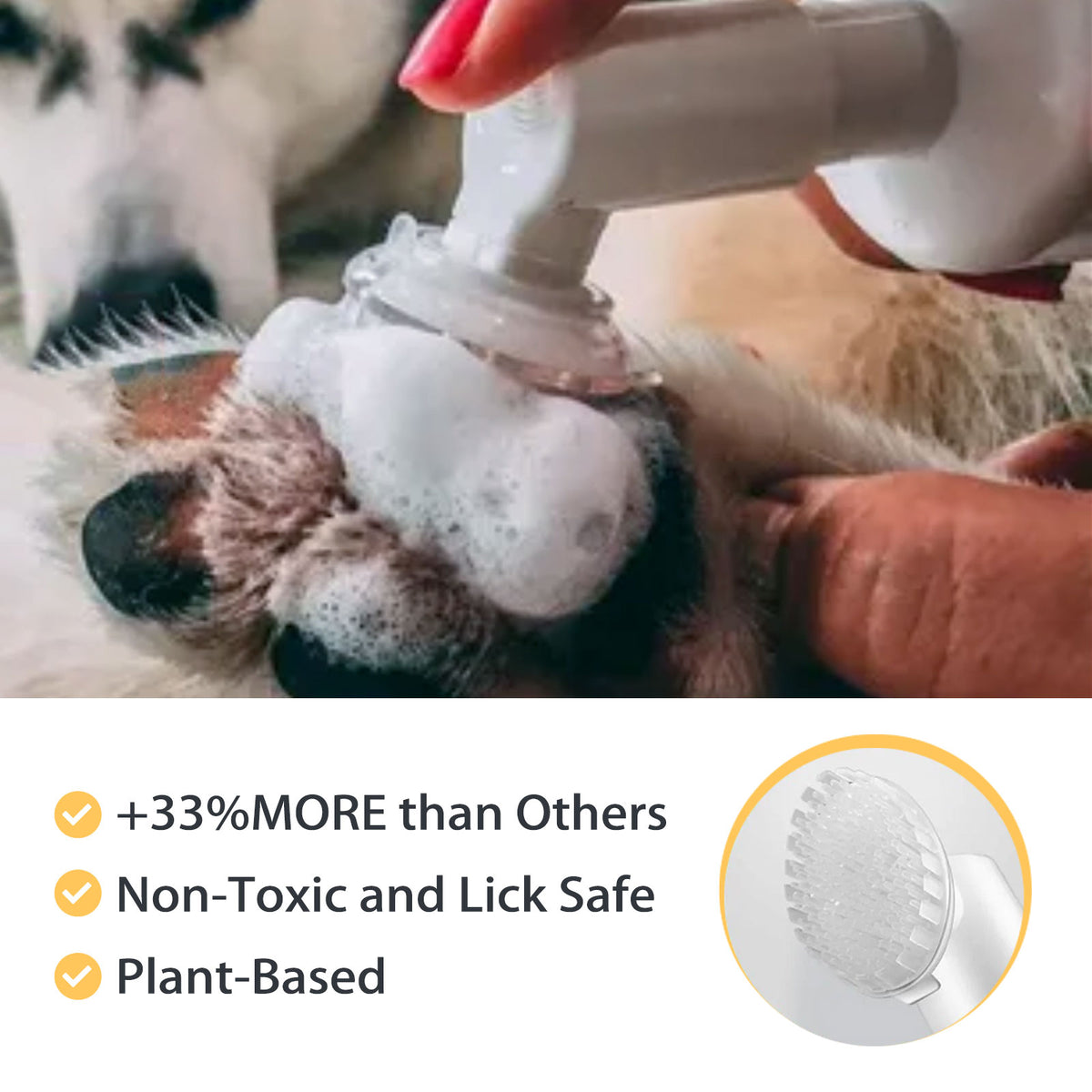 Pet Paw Cleaner, Dog Cat Paw Cleaning Foot Care Cleaner