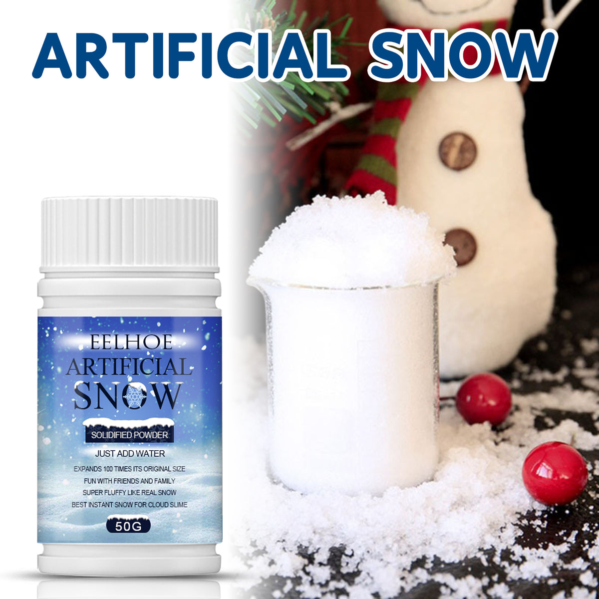 Artificial Snow, Snow Scenery Window Decoration Winter Christmas Festive Atmosphere Indoor Shooting Fake Snowflakes
