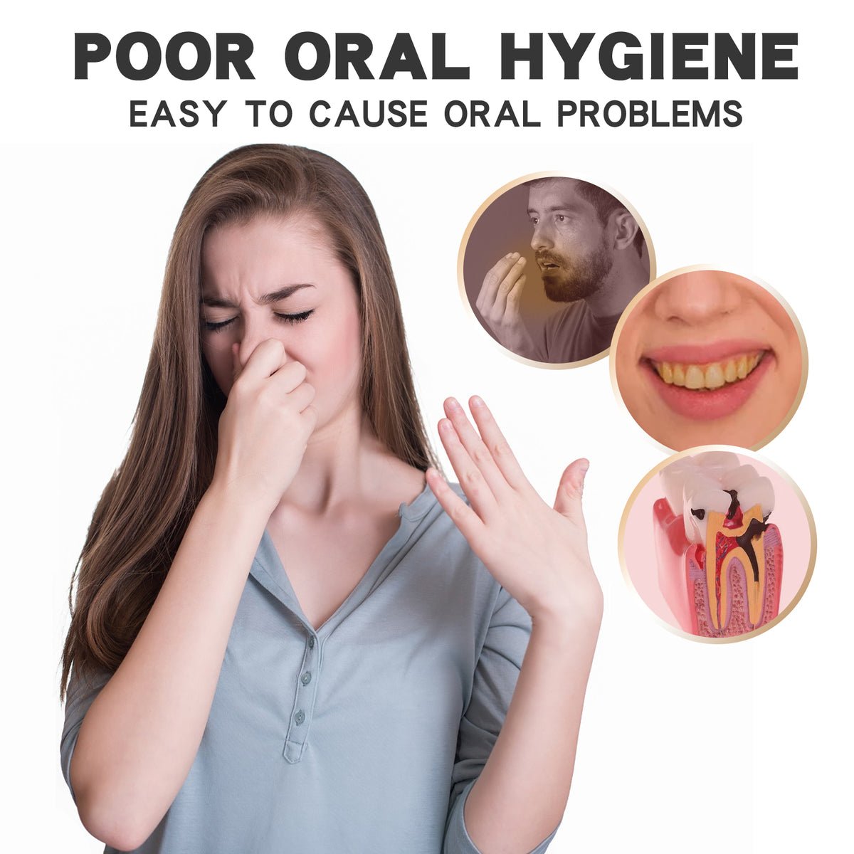 Fresh Breath Toothpaste Cleans Teeth Odor Care For Mouth Daily Whitening And Moisturizing Toothpaste