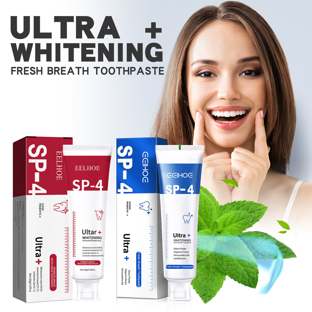 Fresh Breath Toothpaste Cleans Teeth Odor Care For Mouth Daily Whitening And Moisturizing Toothpaste