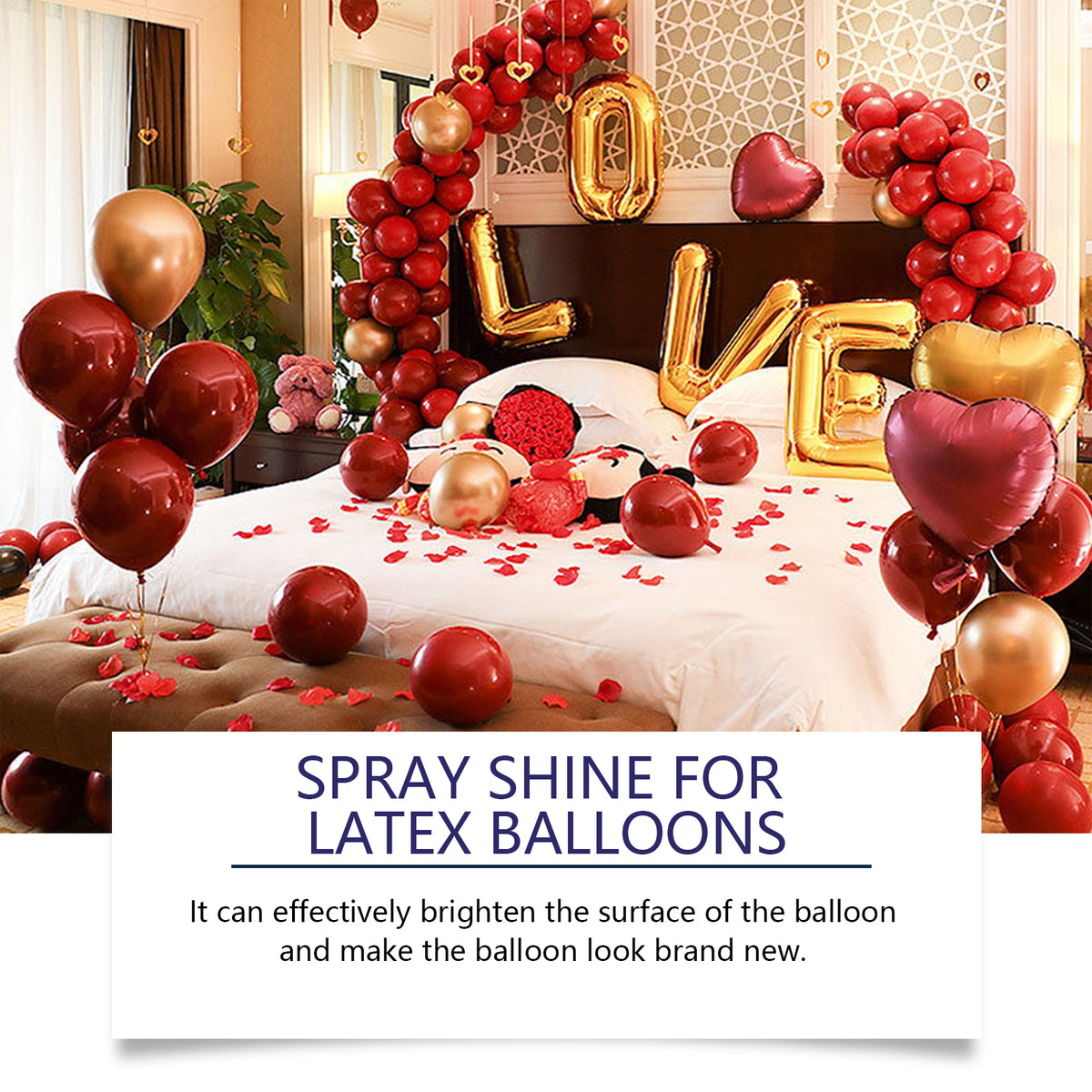 Highlighter Balloon Spray To Enhance The Gloss Of The Balloon For A Lasting Effect To Create An Atmosphere Highlighter Spray