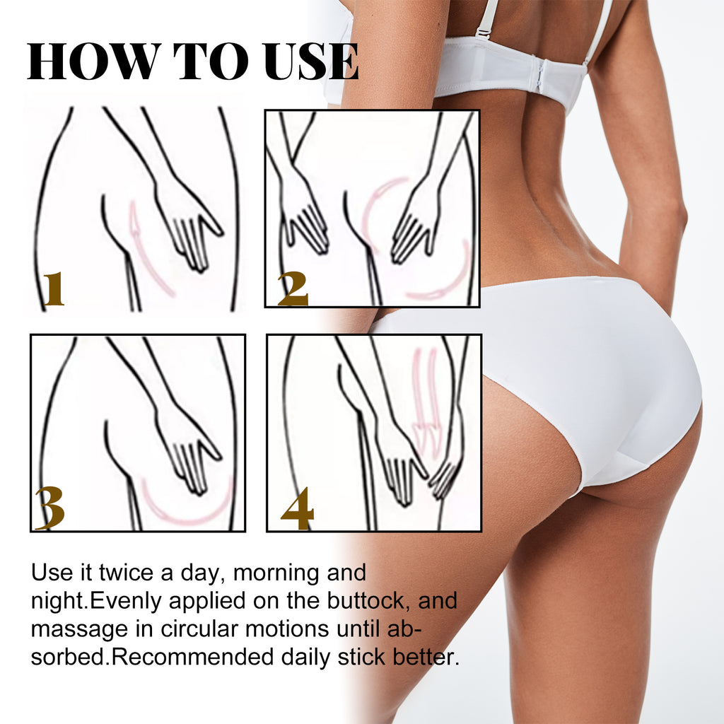 Butt Treatment Essential Oil Highlights The Curves Of The Hips, Tightens The Hips And Moisturizes The Hips Massage Treatment Essential Oil
