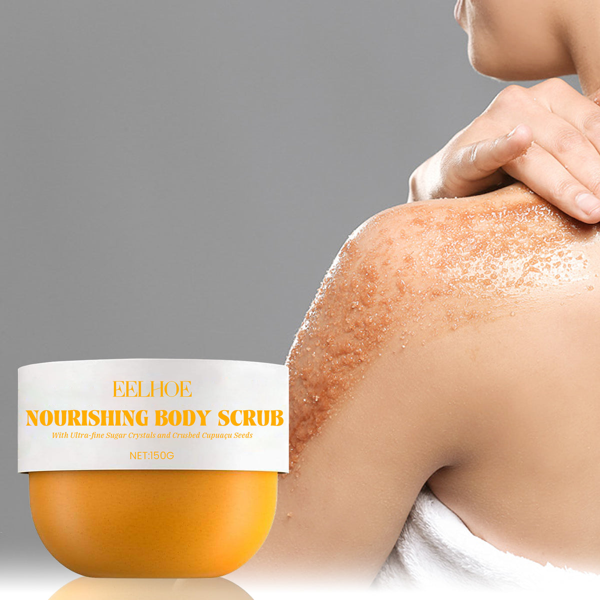Nourishing Body Scrub, Cleansing Exfoliating And Hydrating Whitening Scrub