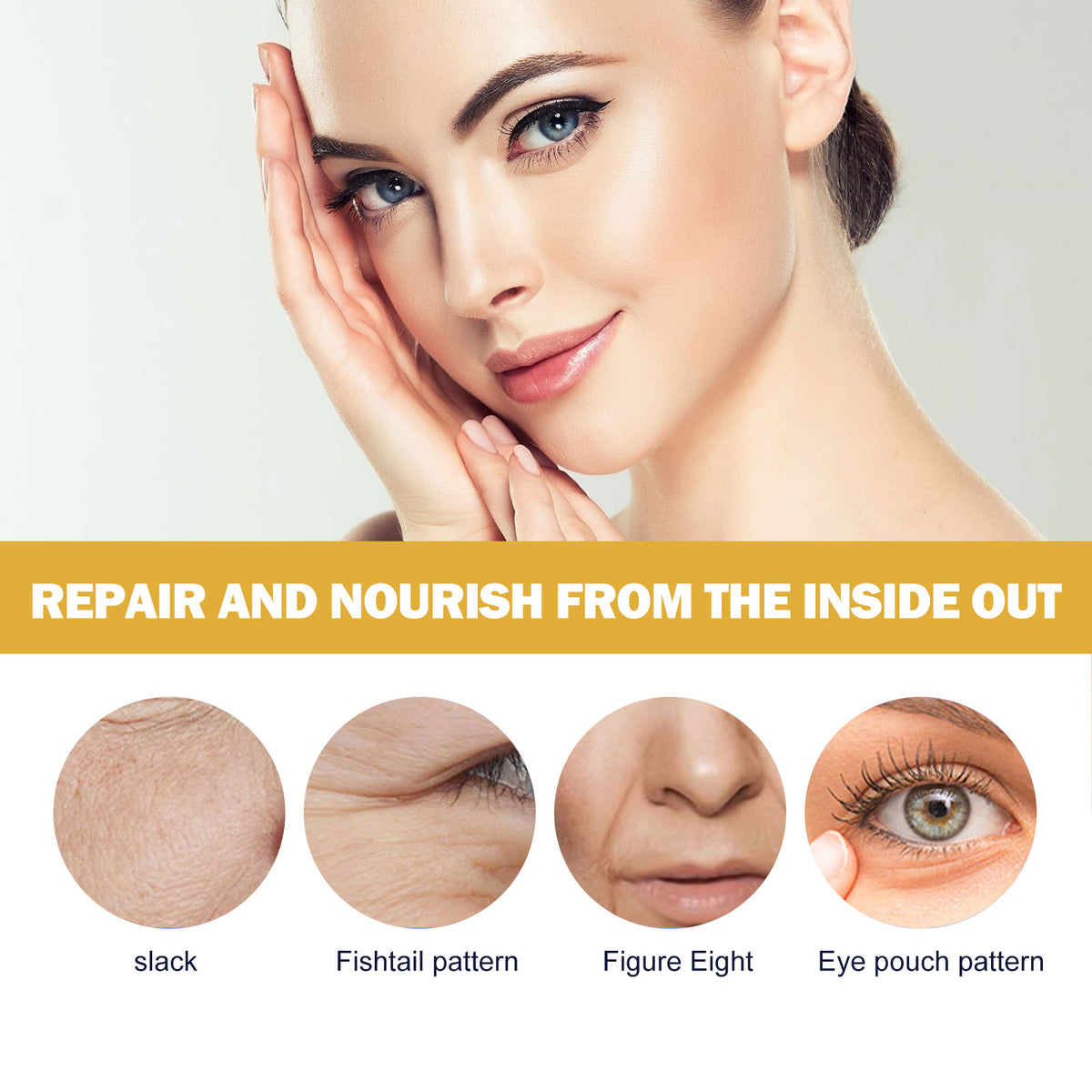 10 Seconds Anti-Wrinkle Serum, Hydrating Firming Skin Care Anti-wrinkle Serum
